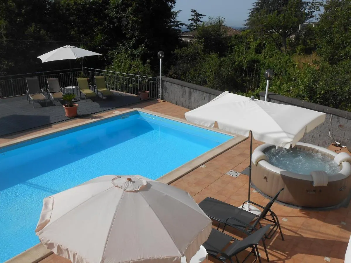 Al Villino Sunset, In Villa Con Piscina Ed Idromassaggio Сант'Альфио