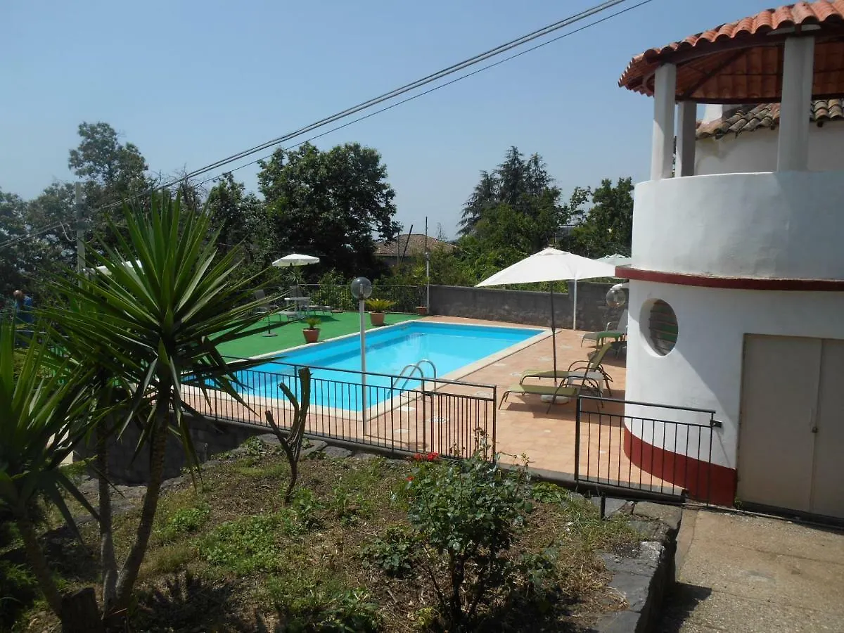 Апартаменты Al Villino Sunset, In Villa Con Piscina Ed Idromassaggio Сант'Альфио Италия
